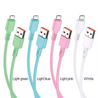 Кабель USB Jokade JA028 Smart charging USB to Micro 3A (Box 40шт/Mix)