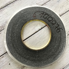 Скотч 2-х сторонний 0,5mm черный