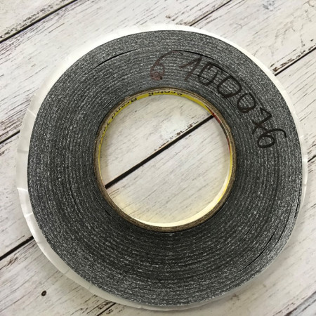 Скотч 2-х сторонний 0,5mm черный