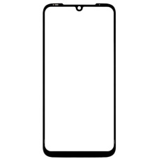 Стекло фронтальное c OCA-пленкой Motorola Moto G8 Plus (XT2019), черное