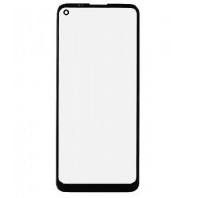 Скло фронтальне c OCA-пленкой Motorola Moto G9 Power, чорне