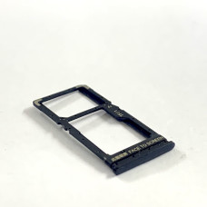 Держатель SIM-карты для Xiaomi Poco X3, черный (Класс B)