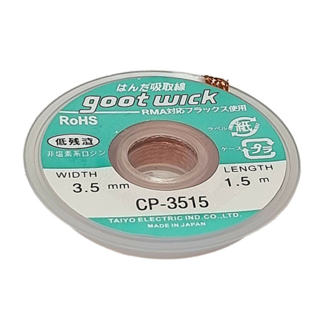 Оплетка для удаления припоя Goot CP-3515 3,5 мм-1,5 м
