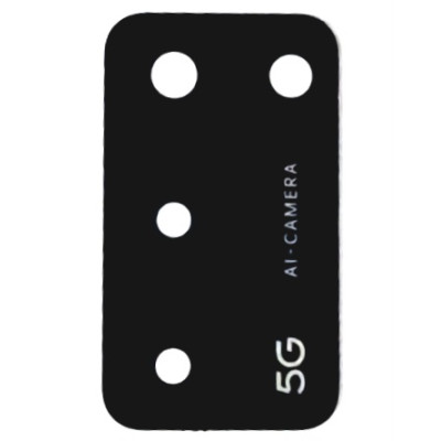 Скло камери для Oppo A53s чорне