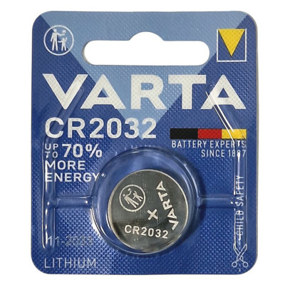 Батарейки VARTA CR2032 цена за 1 шт
