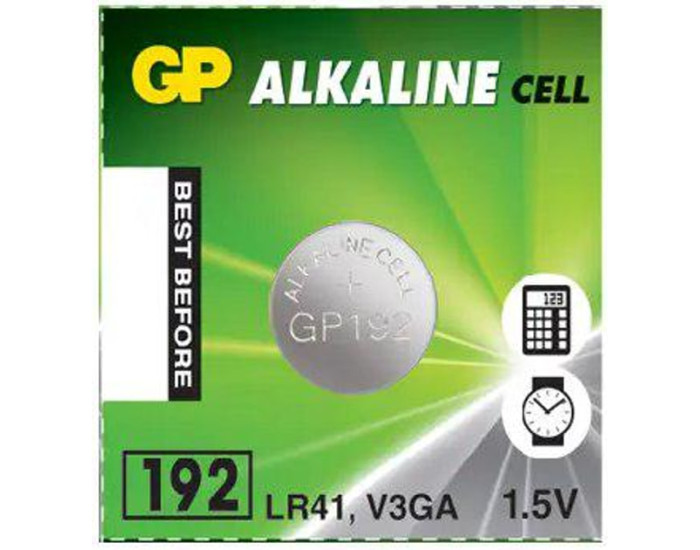 Батарейка GP G3 (LR41; LR736) Alkaline (ціна за 1шт)
