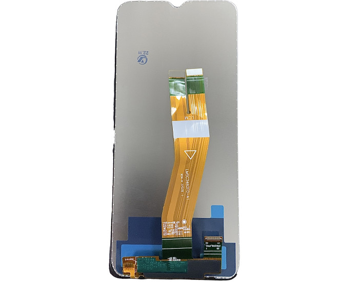 Дисплей с сенсорным экраном (модуль) Samsung A02S (A025) /M02s (M025)/A03 (A035) Original (160,5 x 72 mm) , черный, желтый шлейф, оригинал, 160.5mm x 72mm