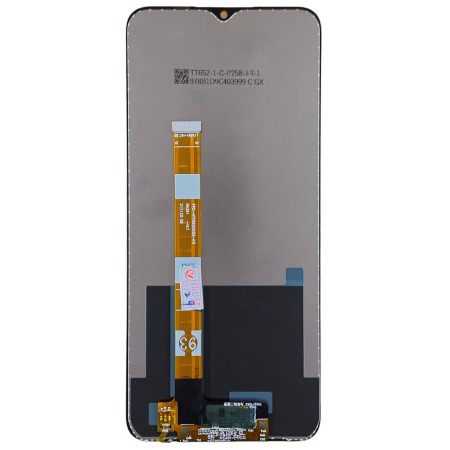Дисплей с сенсорным экраном (модуль) Realme C11 / C12 / C15/Narzo 30A, Oppo A15/Realme 7i, HTF065H093-A1 черный (Класс B)