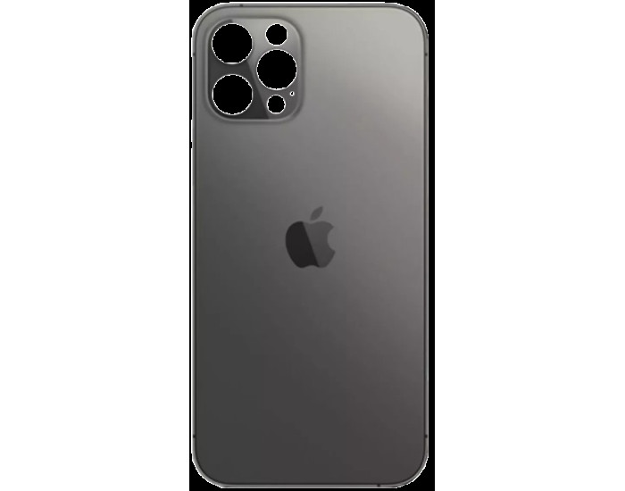 Задняя панель корпуса для iPhone 12 Pro Max, Graphite (Big Hole) оригинал