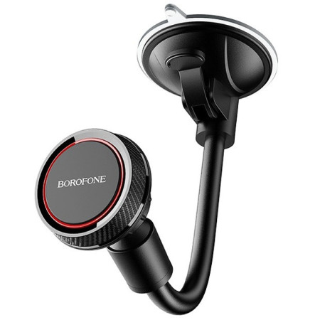 Автодержатель Borofone BH18 магнитный на гибкой ножке, Black (Класс B)