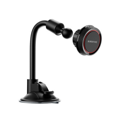 Автодержатель Borofone BH18 магнитный на гибкой ножке, Black (Класс B)
