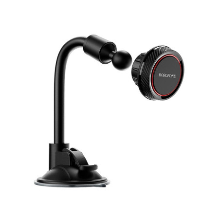 Автодержатель Borofone BH18 магнитный на гибкой ножке, Black (Класс B)