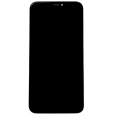 Дисплей з сенсорним екраном (модуль) iPhone 11, чорний, переклеювання