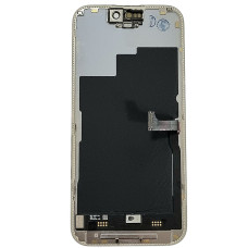 Дисплей з сенсорним екраном (модуль) iPhone 15 Pro, чорний, переклеювання