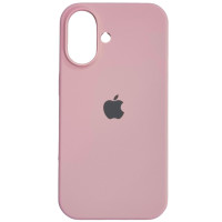 Чехол-силикон оригинал Full Soft Matte iPhone 16 (Розовый / Pink Sand) (Класс А)
