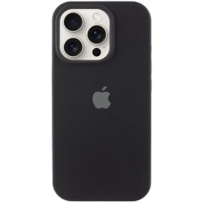 Чехол-силикон оригинал Full Soft Matte iPhone 16 Pro (Черный / Black) (Класс B)