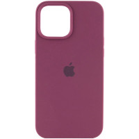 Чехол-силикон оригинал Full Soft Matte iPhone 16 Pro (Бордовый / Plum) (Класс А)