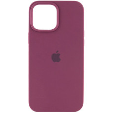 Чехол-силикон оригинал Full Soft Matte iPhone 16 Pro (Бордовый / Plum) (Класс B)