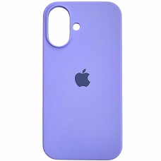 Чехол-силикон оригинал Full Soft Matte iPhone 16 Lilac