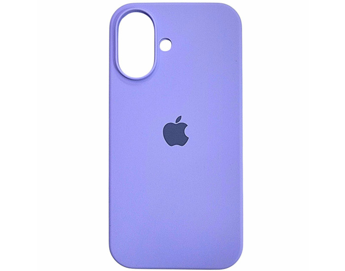 Чехол-силикон оригинал Full Soft Matte iPhone 16, Lilac