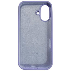 Чехол-силикон оригинал Full Soft Matte iPhone 16, Lilac