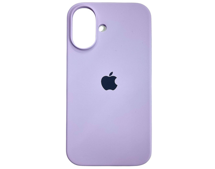 Чехол-силикон оригинал Full Soft Matte iPhone 16, Lavender