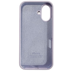 Чехол-силикон оригинал Full Soft Matte iPhone 16, Lavender