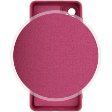 Чехол-силикон оригинал Full Soft Matte iPhone 16 (Бордовый / Marsala)