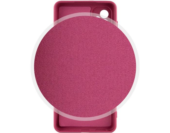 Чехол-силикон оригинал Full Soft Matte iPhone 16 (Бордовый / Marsala)