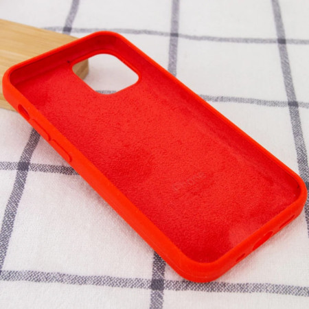 Чехол-силикон оригинал Full Soft Matte iPhone 16 Pro Max (Красный / Red) (Класс B)