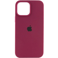 Чехол-силикон оригинал Full Soft Matte iPhone 16 Pro Max (Бордовый / Marsala) (Класс B)