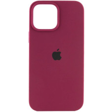Чехол-силикон оригинал Full Soft Matte iPhone 16 Pro Max (Бордовый / Marsala) (Класс B)