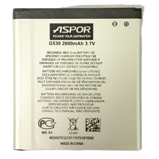 Акумулятор Aspor Samsung EB-BG530BBC, G530H, J250F, J320H, J500H, G532, 2600 mAh