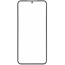 Стекло фронтальное с OCA пленкой Xioami Redmi Note 13 Pro Plus  черное (Класс B)