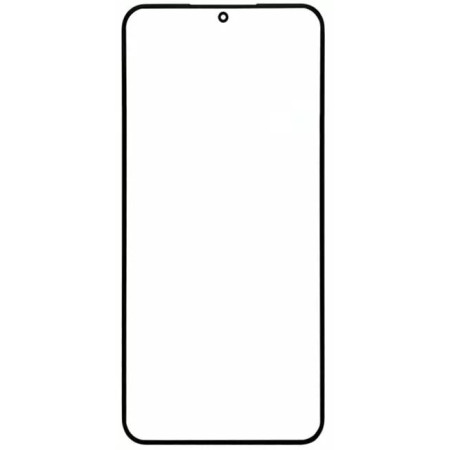Скло фронтальне з OCA плівкою Xioami Redmi Note 13 Pro Plus чорне