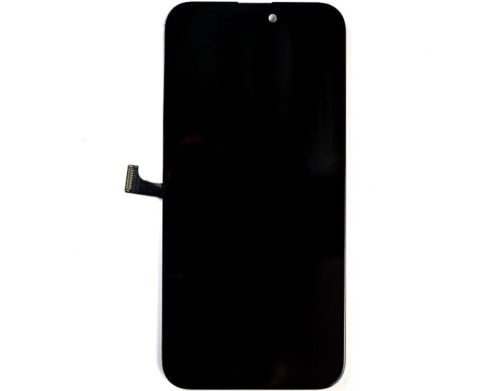 Дисплей з сенсорним екраном (модуль) iPhone 15 Pro Max, чорний, переклеювання