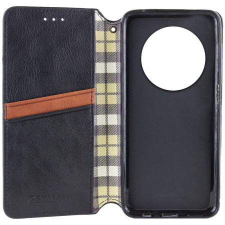 Чехол-книга Getman Cubic Xiaomi Redmi 14C / Poco C75, Черный