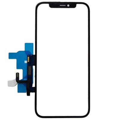 Сенсор Apple iPhone 12 / 12 Pro, з OCA-пленкой, чорний без мікросхеми. оригінал