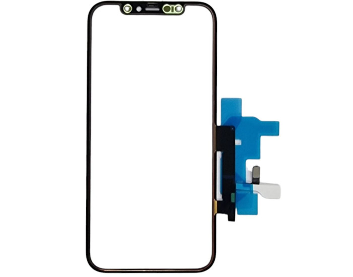Сенсор Apple iPhone 12 / 12 Pro, з OCA-пленкой, чорний без мікросхеми, оригінал