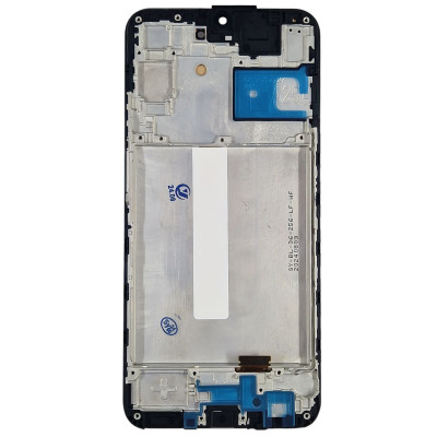 Дисплей з сенсорним екраном (модуль) Samsung A256 A25, чорний з рамкою, з широким обідком, OLED