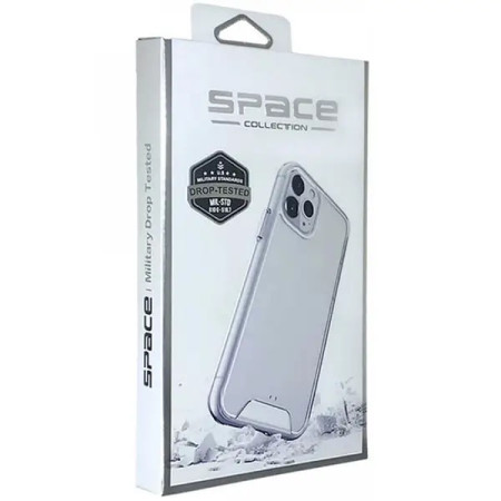 Чехол-силикон Space Case transparent Samsung S25 Plus / S24 Plus Прозрачный																				 (Класс А)