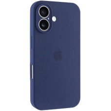 Чехол-силикон оригинал Full Camera Soft Matte iPhone 16 Ligth Blue (Класс B)