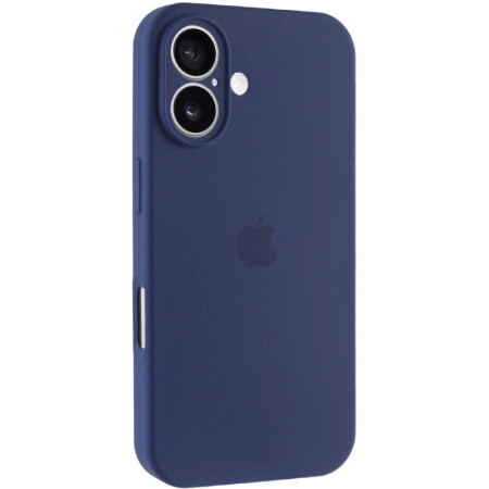 Чехол-силикон оригинал Full Camera Soft Matte iPhone 16 Ligth Blue (Класс А)
