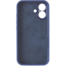 Чехол-силикон оригинал Full Camera Soft Matte iPhone 16, Ligth blue