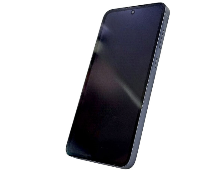 Дисплей с сенсорным экраном (модуль) Samsung A556 Galaxy A55, черный с рамкой, OLED