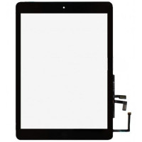 Сенсор iPad 9.7 2017 / iPad 5 Air, A1822 / A1823 / A1474 / A1475 / A1476, черный, полный комплект, оригинал (Класс А)