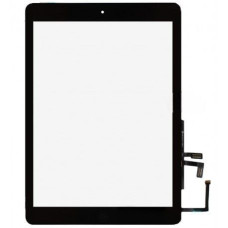 Сенсор iPad 9.7 2017 / iPad 5 Air, A1822 / A1823 / A1474 / A1475 / A1476, черный, полный комплект, оригинал (Класс B)