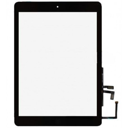 Сенсор iPad 9.7 2017 / iPad 5 Air, A1822 / A1823 / A1474 / A1475 / A1476, черный, полный комплект, оригинал (Класс B)