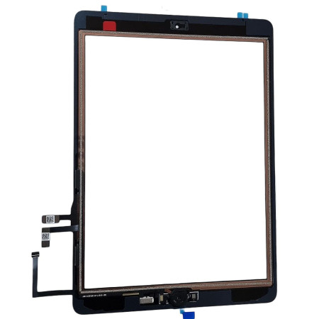 Сенсор iPad 9.7 2017 / iPad 5 Air, A1822 / A1823 / A1474 / A1475 / A1476, черный, полный комплект, оригинал (Класс B)