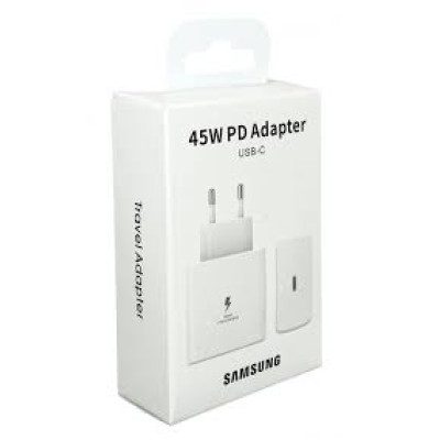Мережеве зарядний пристрій Samsung USB-C 45W (EP-TA845XBEGCN) Білий